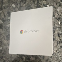 Google Chromecast HDMI Streaming Media Player Dongle, Black open box unused thou