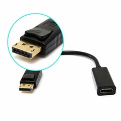 DP Displayport Male to HDMI Female Cable Converter Adapter for PC Laptop Desktop
