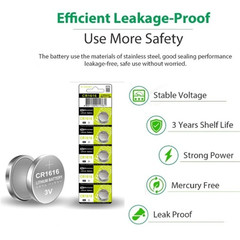 2-10Pcs 3V 50Mah CR1616 High Quality Button Battery CR 1616 DL1616 BR1616 5021LC
