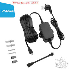 30Ft Weather Resistant Power Adapter for Blink Mini 2,Blink Outdoor 4 (4Th Gen)(