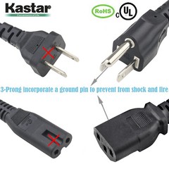 Kastar 12V 6A 72W AC/DC Power Supply Adapter For Gift C6F3 LCD Monitor LED Strip