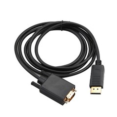 DP to VGA Converter Display Port Male to VGA Male Adapter Cable 1080P 1920×1200