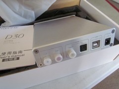 TOPPING D30 USB DAC Hi-Res Audio Digital to Analog Converter Silver Open Box