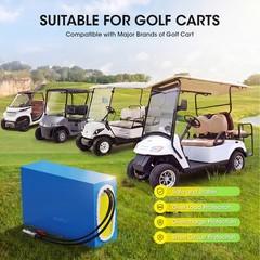 72V 40Ah E-bike Battery with 100A BMS Lithium Pack for 0-5000W Motor Waterproof