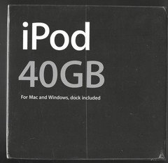 APPLE iPod-2003-3rd Generation-M9245LL/A-Factory Sealed-BRAND NEW