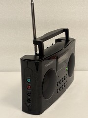 Sangean HDR-16 Portable HD Radio AM/FM Stereo Digital Clock w/OEM Adapter TESTED