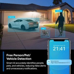 TP-Link Tapo MagCam Wireless Smart Security Camera Night Vision Two-Way Audio