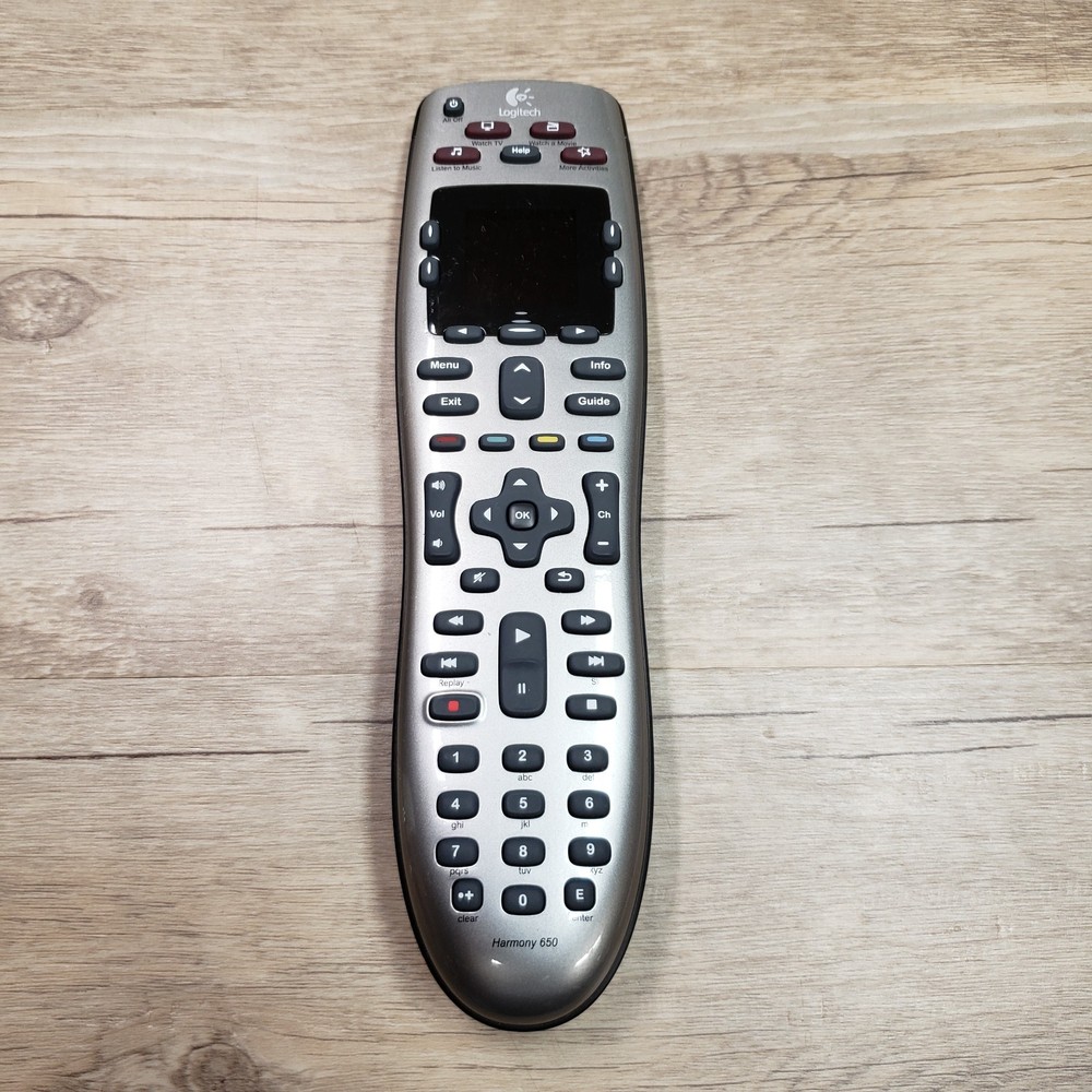 Logitech Harmony 650 Programmable Remote Control N-I0003 -Tested