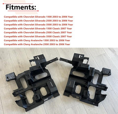 2003-07 Silverado 1500 2500 3500 Avalanche Headlight Bracket–Compatible