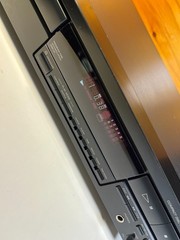Vintage JAPAN Single One 1 Disc Sony Compact Disc CD Player 1990s 90s NEW BELT