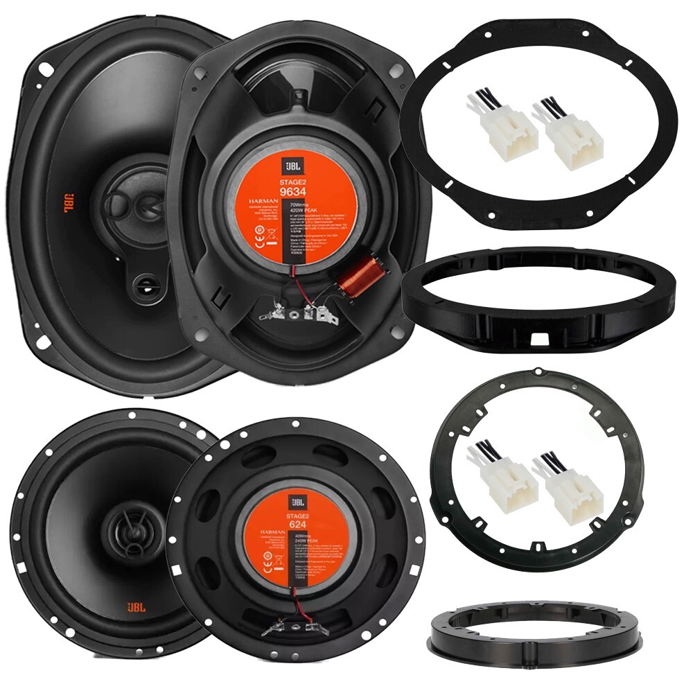 New JBL 420W Front & 240W Rear Door Car Speakers for 2015-2020 Ford F-150, F-250
