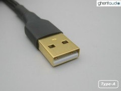 U05 (0.5m 1.5ft)—USB(A to microB) Star Quad Silver-Plated DAC HiFi Audio Cable