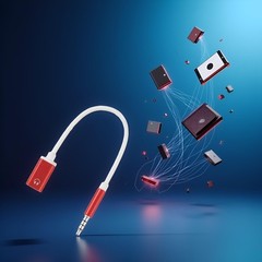 Headphone Jack Adapter,3.5mm Male to TypeC Female Audio Cable Cord,USB C to A…