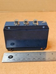 Vintage AIM 505 VCR / Game / TV Selector Switch – 3-Way Coaxial Splitter RF