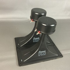 Sansui SP-X9000 Double Horn Speaker Pair With Faceplate And Mounting Hardware