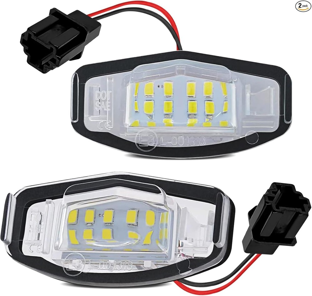 2PCS LED License Plate Light, Tag Lights for License Plate, Rear Tag Light Lamp,