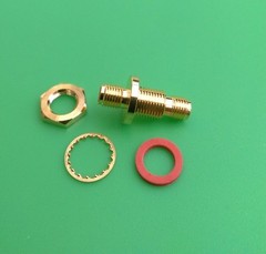 (1 SET) SMA Female to SMA Female Bulkhead Connector – USA Seller