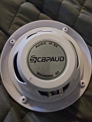 Max 800W 6.5 Inch Marine Speakers – 2 Way Waterproof UV Weather Resistant