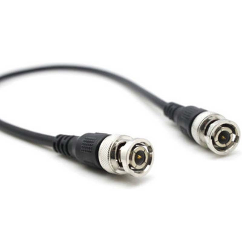 0.5m 1.5ft CCTV Video Camera DVR Male to Male BNC Connector Coaxial Cable