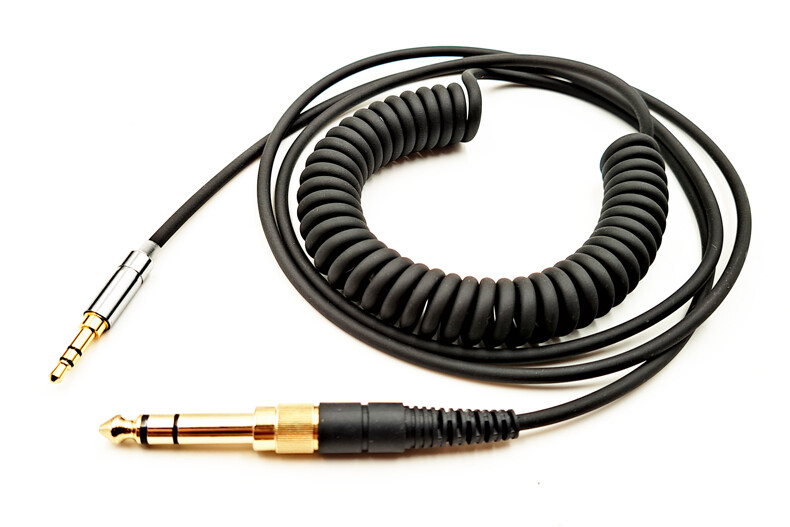 Coiled Spring Audio Cable For FOCAL SPIRIT ONE/ ONE S/Classic Takstar HD6500