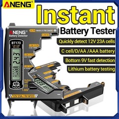 Battery Tester Small Battery Tester for C/D Home Use Household Batteries