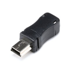 Mini USB Connector Port Male Plug Socket DIY Adapter Data Cable Line Cord Jack