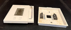 Crestron infiNET EX Thermostat No Door – CHV-TSTATEX-W-T – White Textured – 7613
