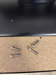Polaroid TLX-03210B TV Stand with Screws