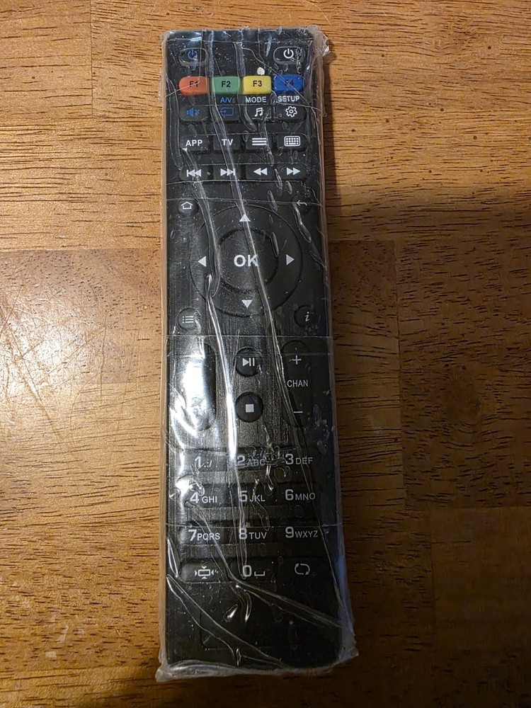 Wireless Universal Remote Control, Black, Range More Than 10 m
