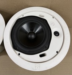 X2 Martin Audio C6.8T Passive Ceiling Mount Speaker 6” 2-Way 300W White Round
