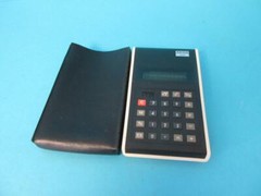 AWESOME VINTAGE MINTRON ELECTRONIC CALCULATOR 818D SUPER RARE GOOD SHAPE