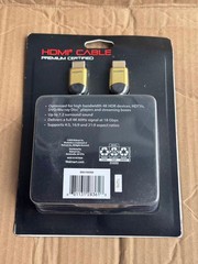Blackweb Premium Certified 12 Ft HDMI Cable 4K Ultra HD – 4K HDR + 7.2 NEW