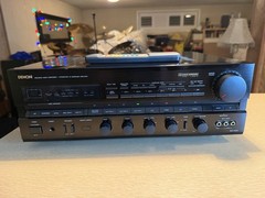 Denon AV Surround Amplifier AVC-2000 Made In Japan Serviced W/ Remote Bundle🎶🔥