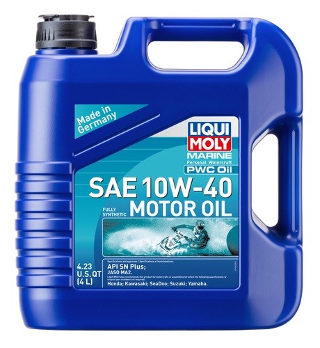 MARINE PWC OIL 10W-40 4L LIQUI MOLY 20530 Expedited Shipping