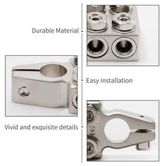 Battery Terminal Connector 12 Way Connectors 8awg Up To 4/0xl Awg Gauge Posit…