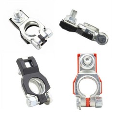 2×Car Battery Terminal Connector Post Positive Negative Lot Heavy Duty Universal