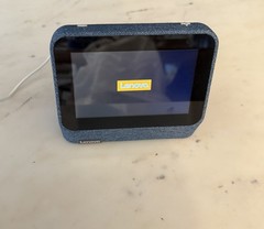 Lenovo Smart Clock 2 Blue Google Home Nest Alarm Touch Screen Tested