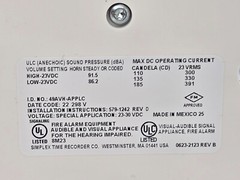 Simplex 49AVH-APPLC AV High CD Appl Only Ceiling FAST FREE SHIPPING c