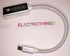 Mini DisplayPort HDMI AdapterAmazon Basics Nylon Braided cable, Aluminum Body