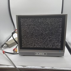 Vintage SHARP Aquos 13 inch TV LC-13S1U-S LCD Retro Gaming No Remote Tested