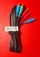 6FT COMPONENT VIDEO CABLE 3 RCA RED GREEN BLUE RGB COAXIAL for HDTV DVD VCR- NEW