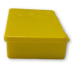 VLCHEK Plastics M-221 Vintage Electronics Circuit Building Yellow Components Box