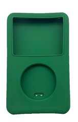 Silicone Case for Apple iPod Classic 5th / 6th / 7th Thin – Solid Colors Black