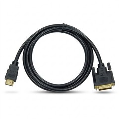 HDMI to DVI-D 24+1 Pin Monitor Display Adapter Cable Male/Male HD HDTV 6 FT