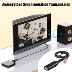 192KHz HDMI ARC to 3.5mm RCA Audio Converter for TV Soundbar Speaker USB Powered