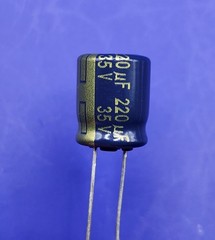 5 Panasonic FC 220uF 35V 35VDC Capacitors Sub 4 UPW & UPM FASTEST FREE SHIPPING