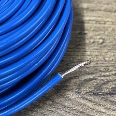 18 GAUGE WIRE 40 FT INSULATED STRANDED COPPER (BLUE) FREE SAME DAY SHIPPING!