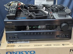 Onkyo TX‑SR607 7.2‑Channel Home Theater AV Receiver HDMI Dolby TrueHD/DTS‑HD THX