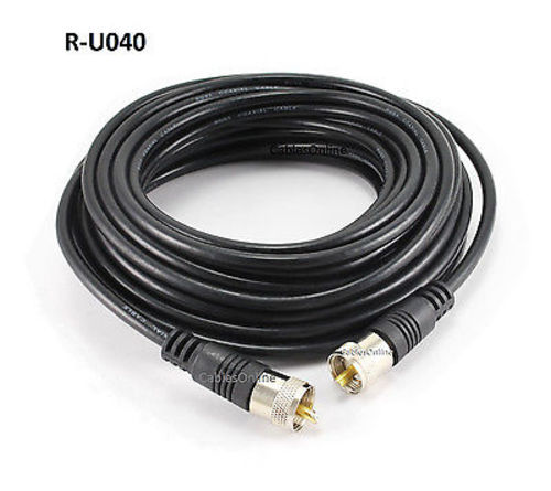 40ft RG8x Coax UHF (PL259) Male to Male Antenna Cable – CablesOnline R-U040