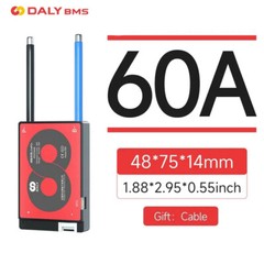 Daly Smart BMS 3S-16S Li-ion LiFePo4 12V-60V Battery 15A 20A 40A 60A with NTC